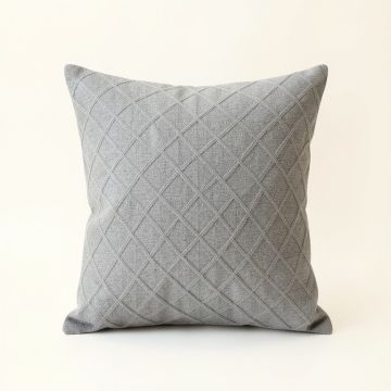 Ash Bluff Filled Accent Pillow - Gray (synthetic illustration; no displayed measurements)