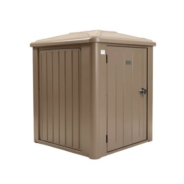 Factor 6 Ft. 1 In . W X 4 Ft. 3 In D Plastic Tool Shed