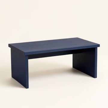 River Edge Desktop Monitor Riser - Navy (synthetic illustration; no displayed measurements)