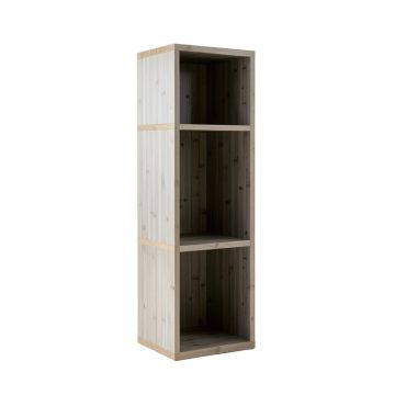 River Branch Narrow Cubby Tower - Gray