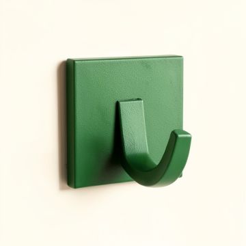 Glen Crest Wall-Mounted Robe Hook - Green (synthetic illustration; no displayed measurements)