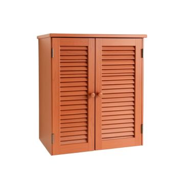 Cliff Crossing Wall-Mounted Laundry Cabinet - Terracotta