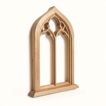 Cathedral Window Wall Décor (synthetic illustration; no displayed measurements)