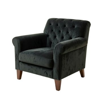 Yorba 31.5 '' Wide Tufted Velvet Armchair