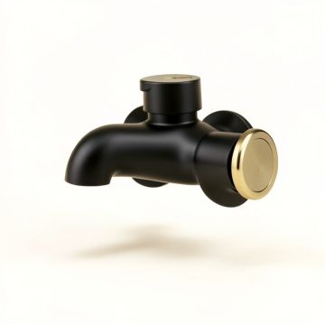 Restoration Tub And Shower Faucet With Valve (synthetic illustration; no displayed measurements)