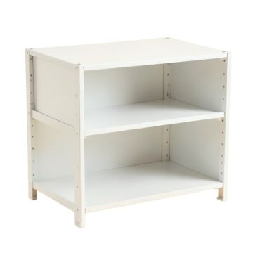 Brook Bluff Empty Mug-Storage Cabinet Insert - White
