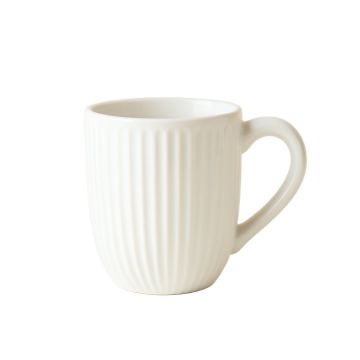 Alder Brook Ceramic Mug - White