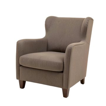 Welwyn 31.37 '' Wide Polyester Wingback Chair