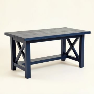Laurel Branch Empty Workshop Workbench - Navy (synthetic illustration; no displayed measurements)