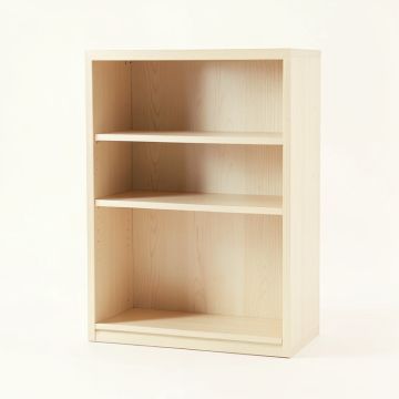 Hazel Crossing Freestanding Bookcase - Ivory (synthetic illustration; no displayed measurements)