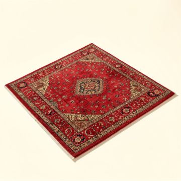 Power Loom Red Rug (synthetic illustration; no displayed measurements)