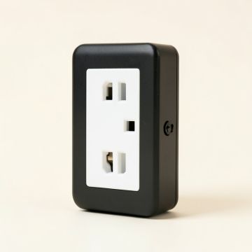 15-Amp Standard Duplex Outlet (synthetic illustration; no displayed measurements)