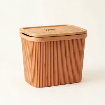 Rowan Branch Laundry Hamper - Terracotta (synthetic illustration; no displayed measurements)