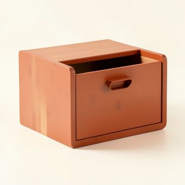 Vale Dell Under-Desk Drawer Unit - Terracotta (synthetic illustration; no displayed measurements)