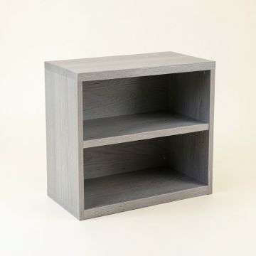 Aspen Bluff Low Toy Storage Unit - Gray (synthetic illustration; no displayed measurements)