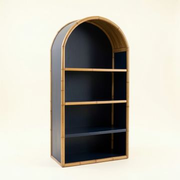 Bay Crossing Freestanding Bookcase - Navy (synthetic illustration; no displayed measurements)