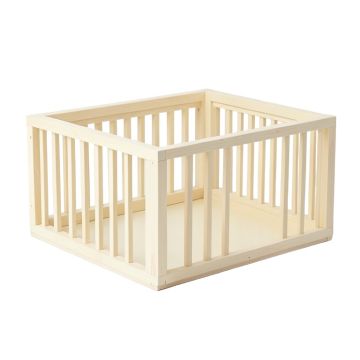 Dune Canyon Empty Furniture-Style Pet Crate - Cream