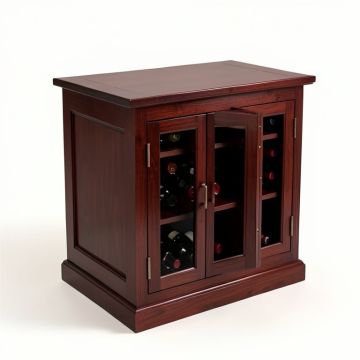 Carnevale Bar With Wine Storage (synthetic illustration; no displayed measurements)