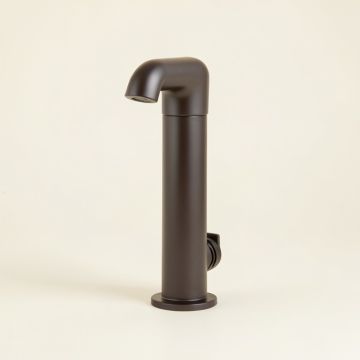 Waterfall Vessel Sink Bathroom Faucet With Drain Assembly (synthetic illustration; no displayed measurements)