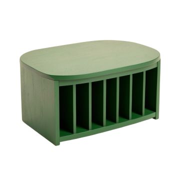 Shore Dell Shoe Storage Bench - Green