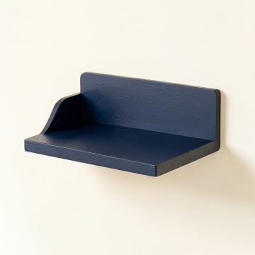 Dune Brook Wall-Mounted Cat Perch - Navy (synthetic illustration; no displayed measurements)