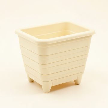 Brook Brook Empty Raised Planter - Ivory (synthetic illustration; no displayed measurements)