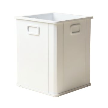 Glen Canyon Closed Outdoor Storage Box - White