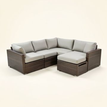Landers Patio Sectional With Cushions (synthetic illustration; no displayed measurements)
