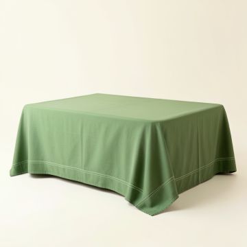 Birch Brook Flat Bed Sheet - Green (synthetic illustration; no displayed measurements)