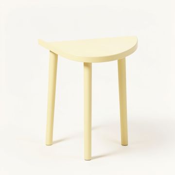 Cove Crossing Compact Balcony Table - Ivory (synthetic illustration; no displayed measurements)