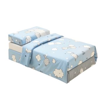 Happy Clouds Infant 5 Piece Crib Bedding Set
