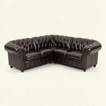 Tommy Classic Nailhead Chesterfield 2 Piece Living Room Set (synthetic illustration; no displayed measurements)