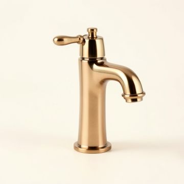 Victorian Single Hole Bathroom Faucet With Drain Assembly (synthetic illustration; no displayed measurements)