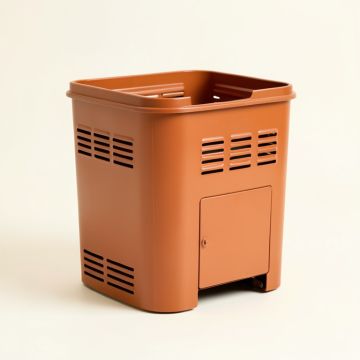Hazel Arc Closed Garden Compost Bin (synthetic illustration; no displayed measurements)