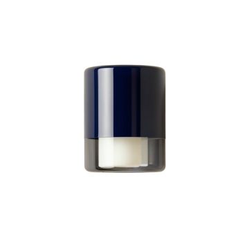 Cedar Crest Wall Sconce Mounted On A Plain Wall - Navy
