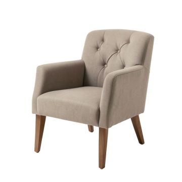 Tufted Upholstered Side Chair