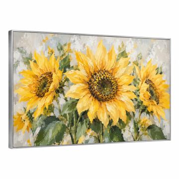 Sunflower Studio Print On Canvas