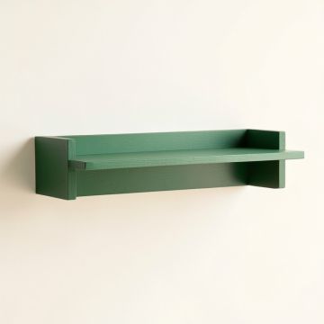 Cove Bluff Wall-Mounted Shelf - Green (synthetic illustration; no displayed measurements)