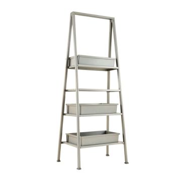Oak Canyon Empty Vertical Garden Frame - Gray