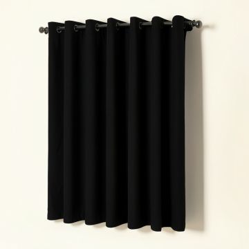 Loraine Solid Blackout Thermal Grommet Curtain Panels (synthetic illustration; no displayed measurements)