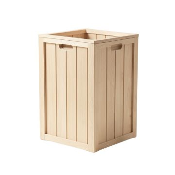 Oak Bend Closed Outdoor Storage Box - Beige