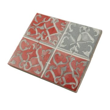 Mulia 4 '' X 12 '' Glass Patterned Subway Tile