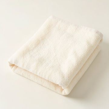 Ridge Bluff Bath Towel - Cream (synthetic illustration; no displayed measurements)