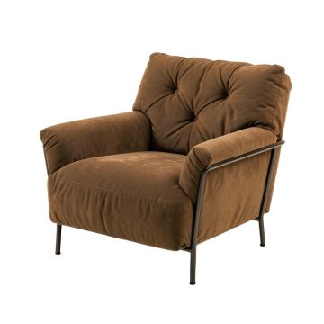 Horning 27.9 '' Wide Tufted Papasan Chair