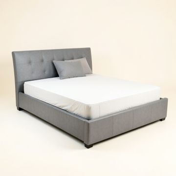 Lafever Upholstered Sleigh Bed (synthetic illustration; no displayed measurements)