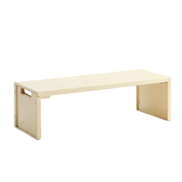 Meadow Canyon Narrow Outdoor Storage Bench - Ivory