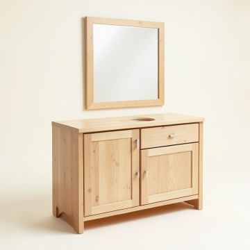 Pamula 37 '' Single Bathroom Vanity Set (synthetic illustration; no displayed measurements)