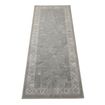 Hill Arc Narrow Runner Rug - Gray