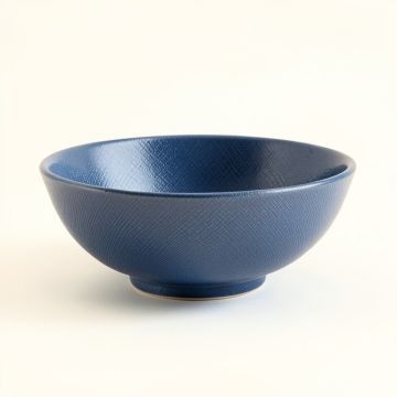 Wren Crest Dining Bowl - Blue (synthetic illustration; no displayed measurements)