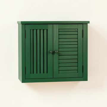 Dawn Dell Wall-Mounted Entry Cabinet - Green (synthetic illustration; no displayed measurements)